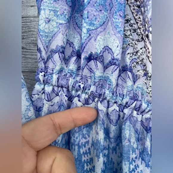 GEMS BY LORRAINE MAXI EMBELLISHED DRESS SIZE 8 - Picture 12 of 17